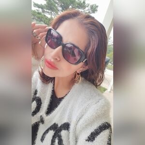 CHANEL Black Sunglasses